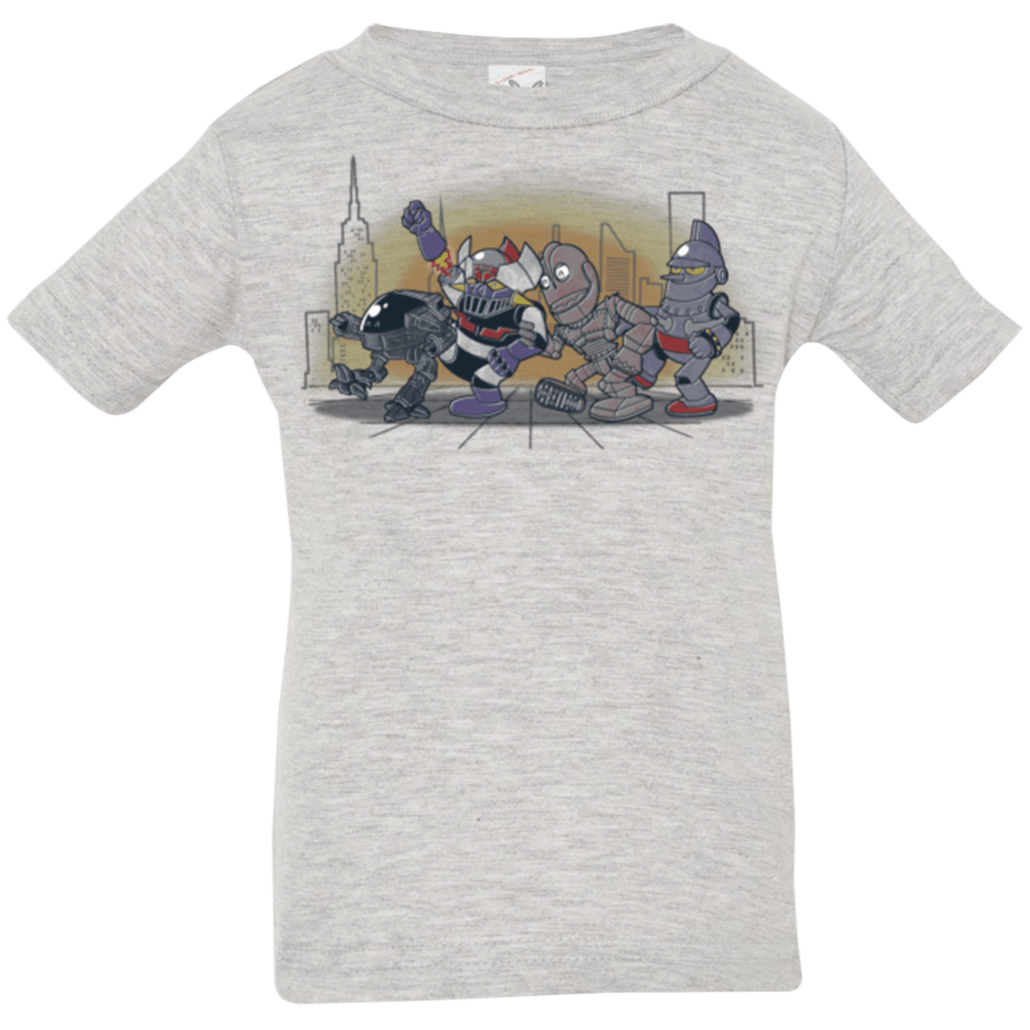 T-Shirts Heather / 6 Months Where The Big Robots are Infant Premium T-Shirt