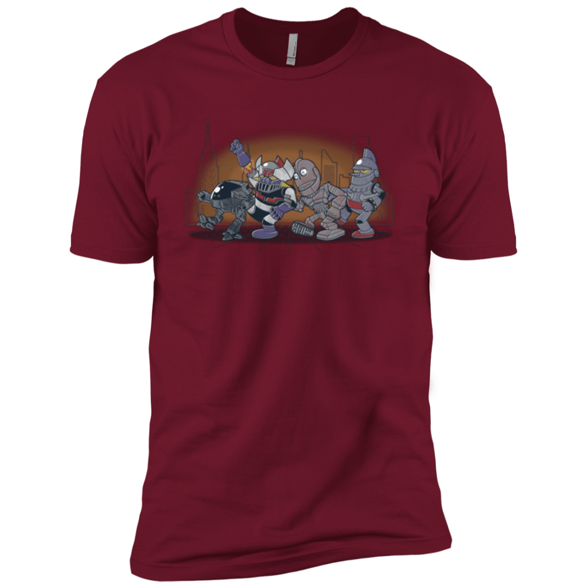 T-Shirts Cardinal / X-Small Where The Big Robots are Men's Premium T-Shirt