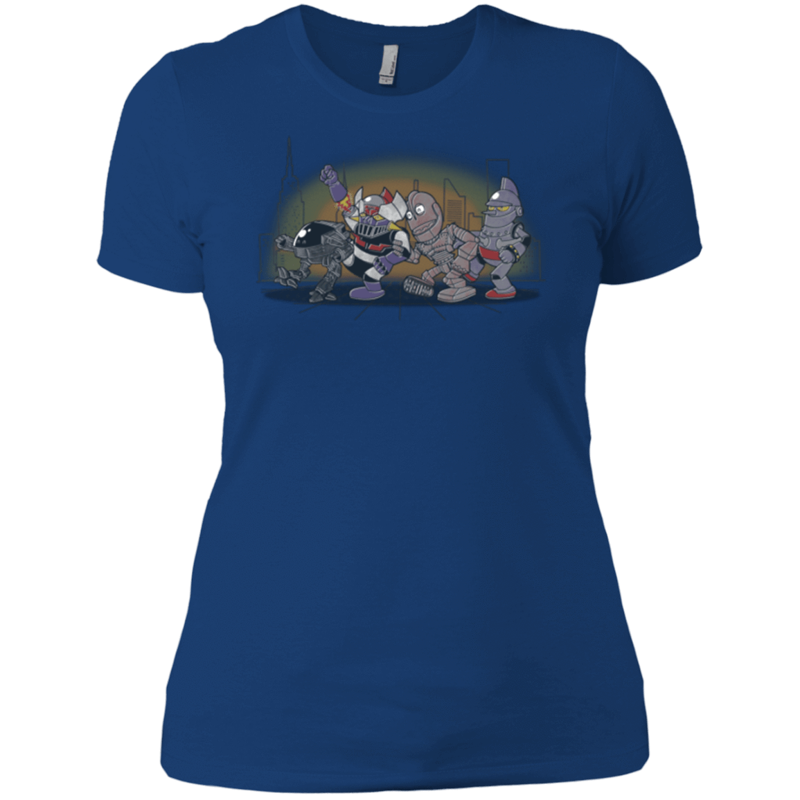 T-Shirts Royal / X-Small Where The Big Robots are Women's Premium T-Shirt