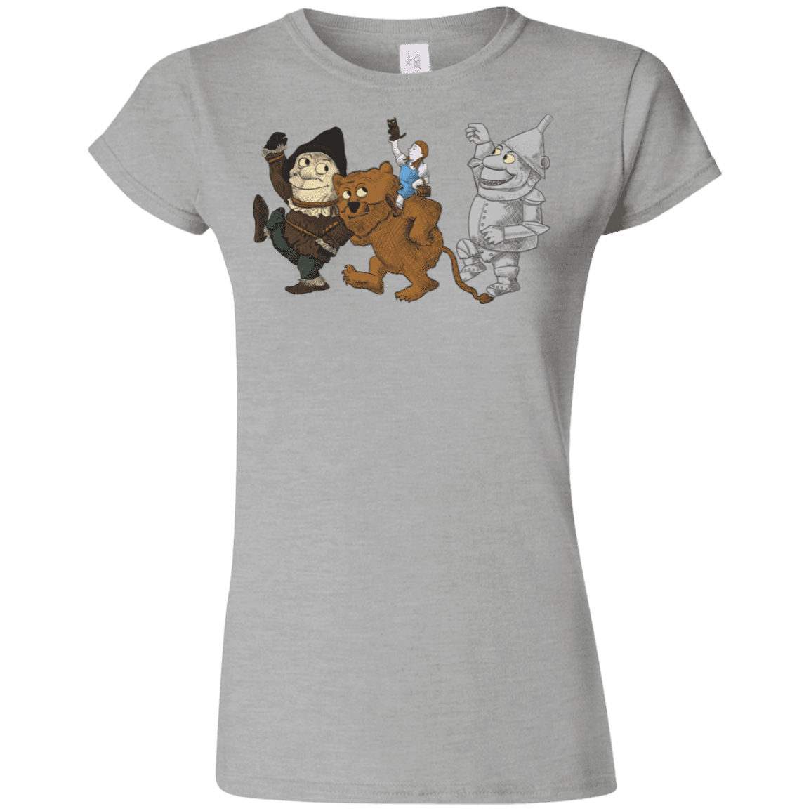 T-Shirts Sport Grey / S Where the Friends Things Are Junior Slimmer-Fit T-Shirt