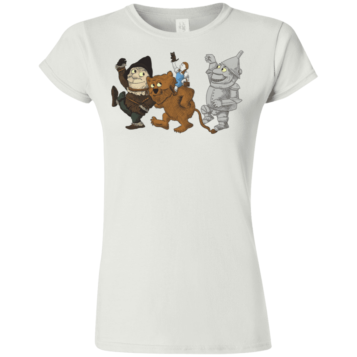 T-Shirts White / S Where the Friends Things Are Junior Slimmer-Fit T-Shirt