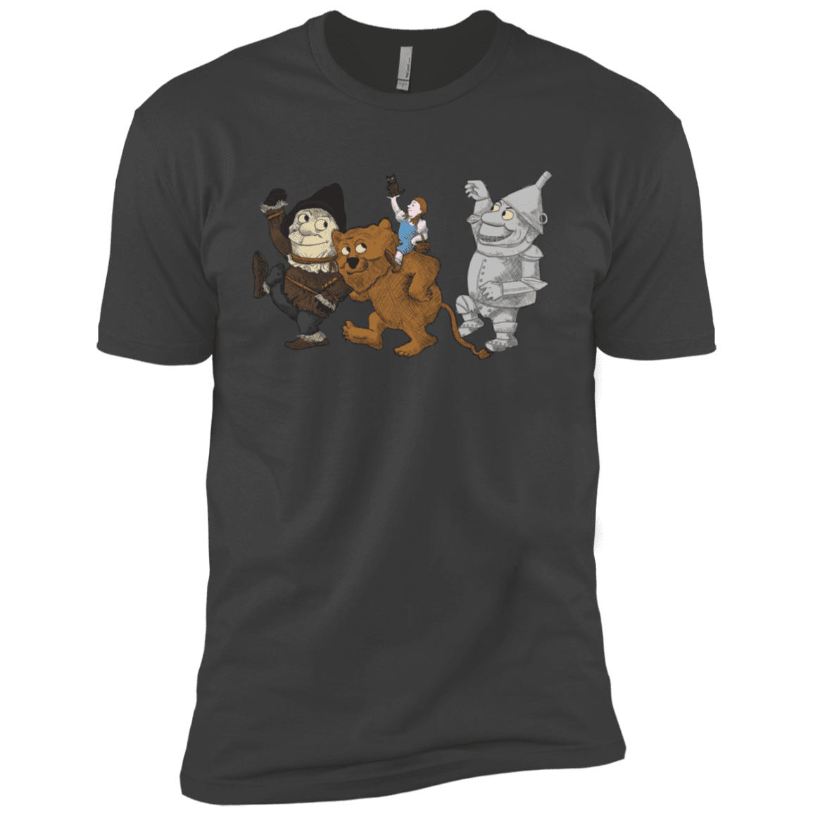 T-Shirts Heavy Metal / X-Small Where the Friends Things Are Men's Premium T-Shirt