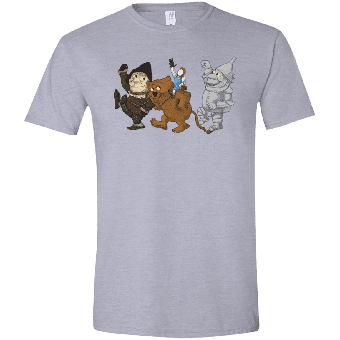 T-Shirts Sport Grey / X-Small Where the Friends Things Are Men's Semi-Fitted Softstyle