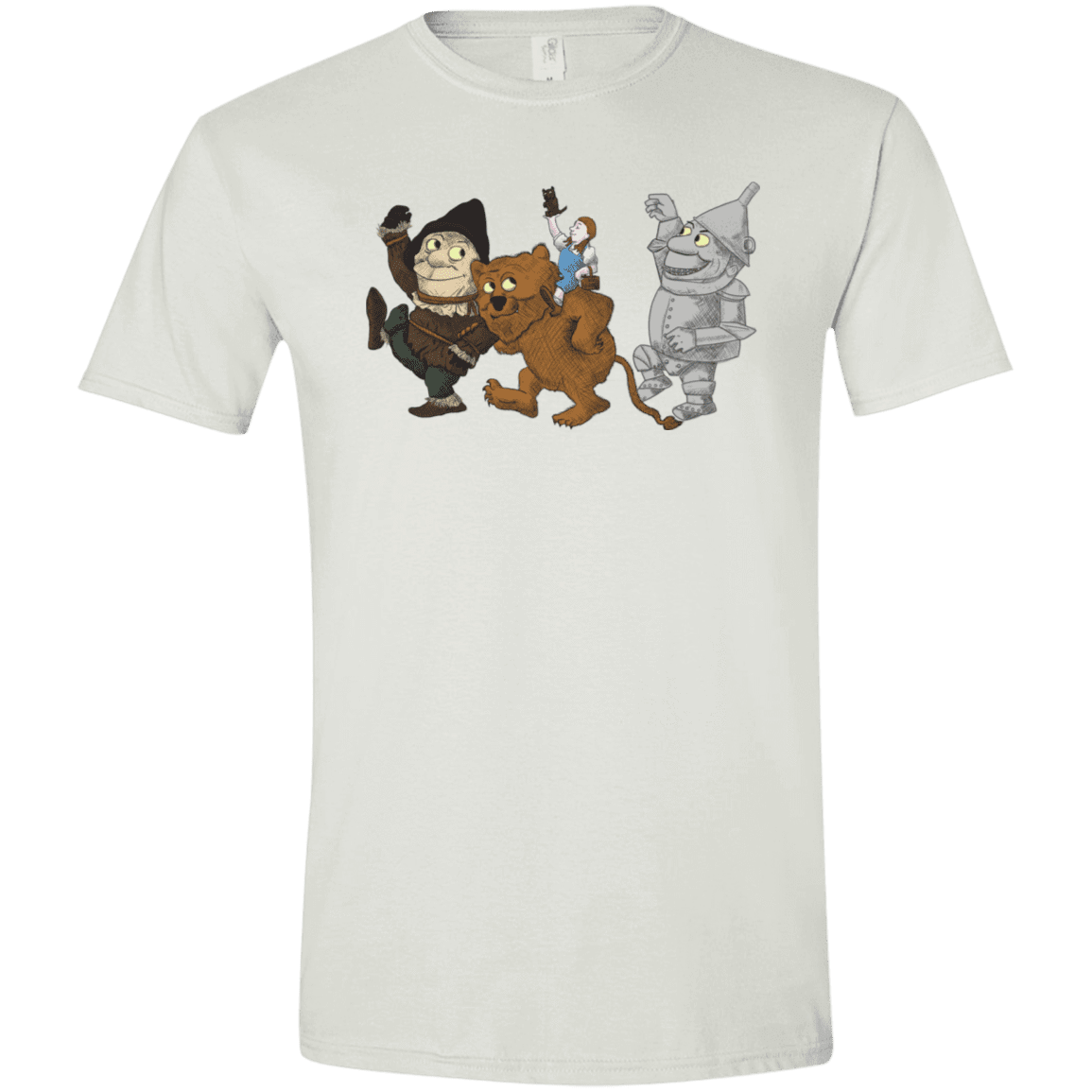 T-Shirts White / X-Small Where the Friends Things Are Men's Semi-Fitted Softstyle