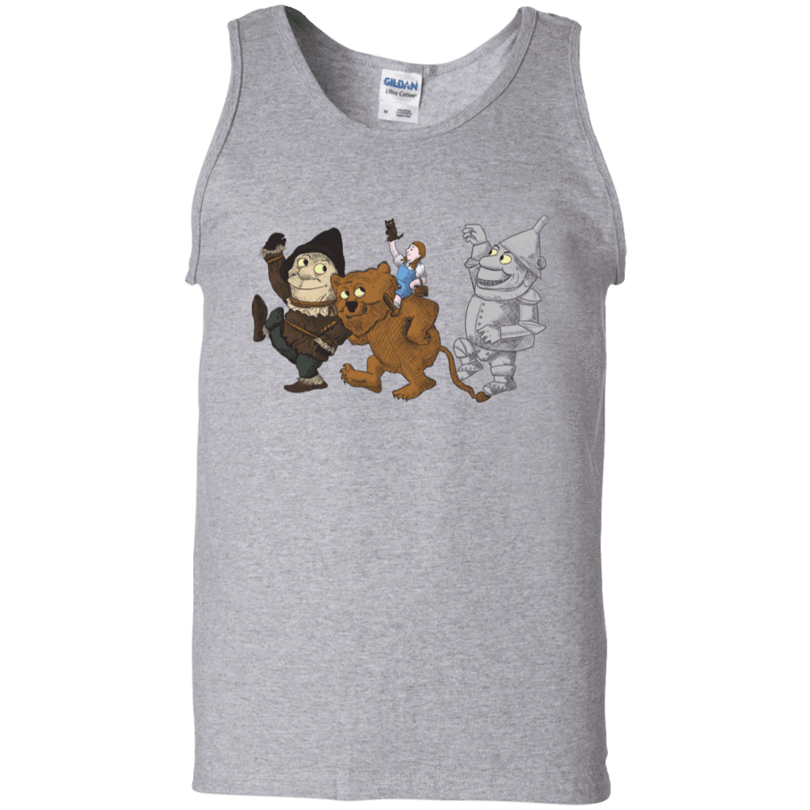 T-Shirts Sport Grey / S Where the Friends Things Are Men's Tank Top