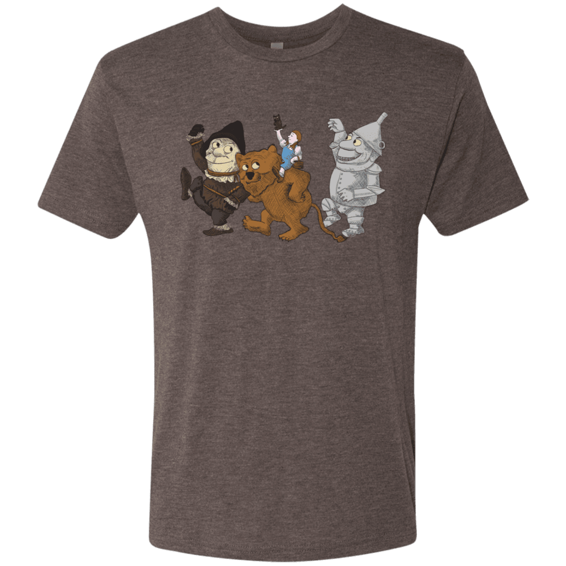 T-Shirts Macchiato / S Where the Friends Things Are Men's Triblend T-Shirt