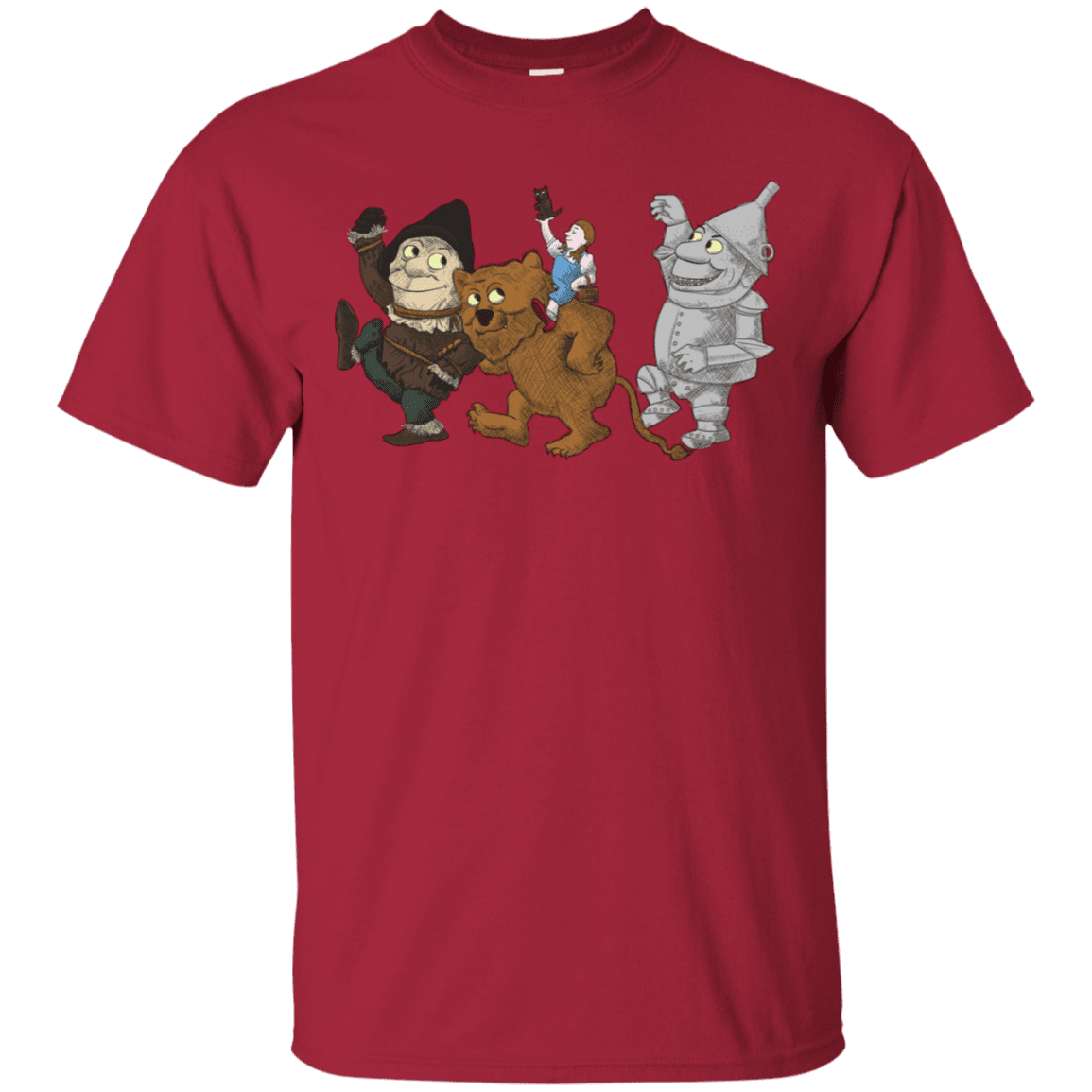 T-Shirts Cardinal / S Where the Friends Things Are T-Shirt