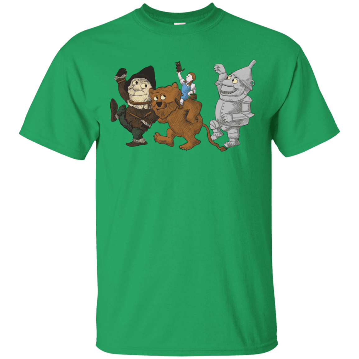 T-Shirts Irish Green / S Where the Friends Things Are T-Shirt
