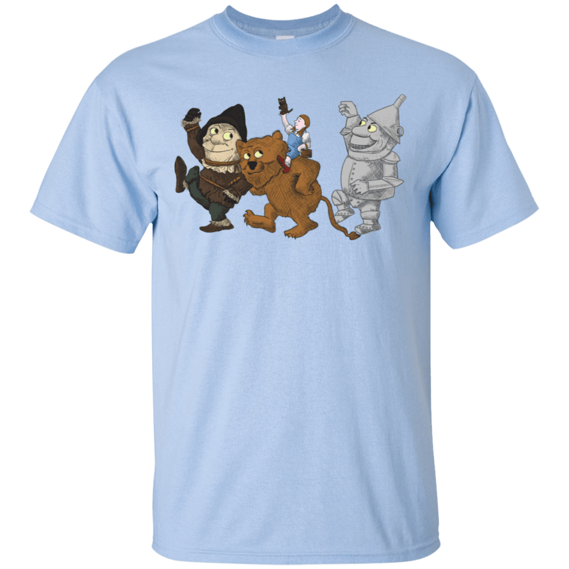 T-Shirts Light Blue / S Where the Friends Things Are T-Shirt