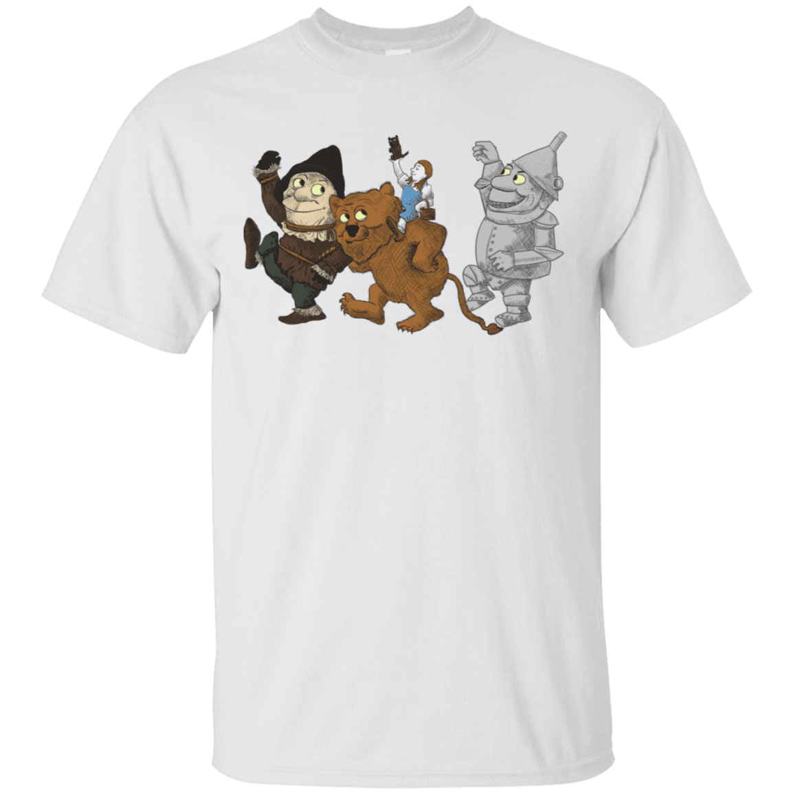 T-Shirts White / S Where the Friends Things Are T-Shirt