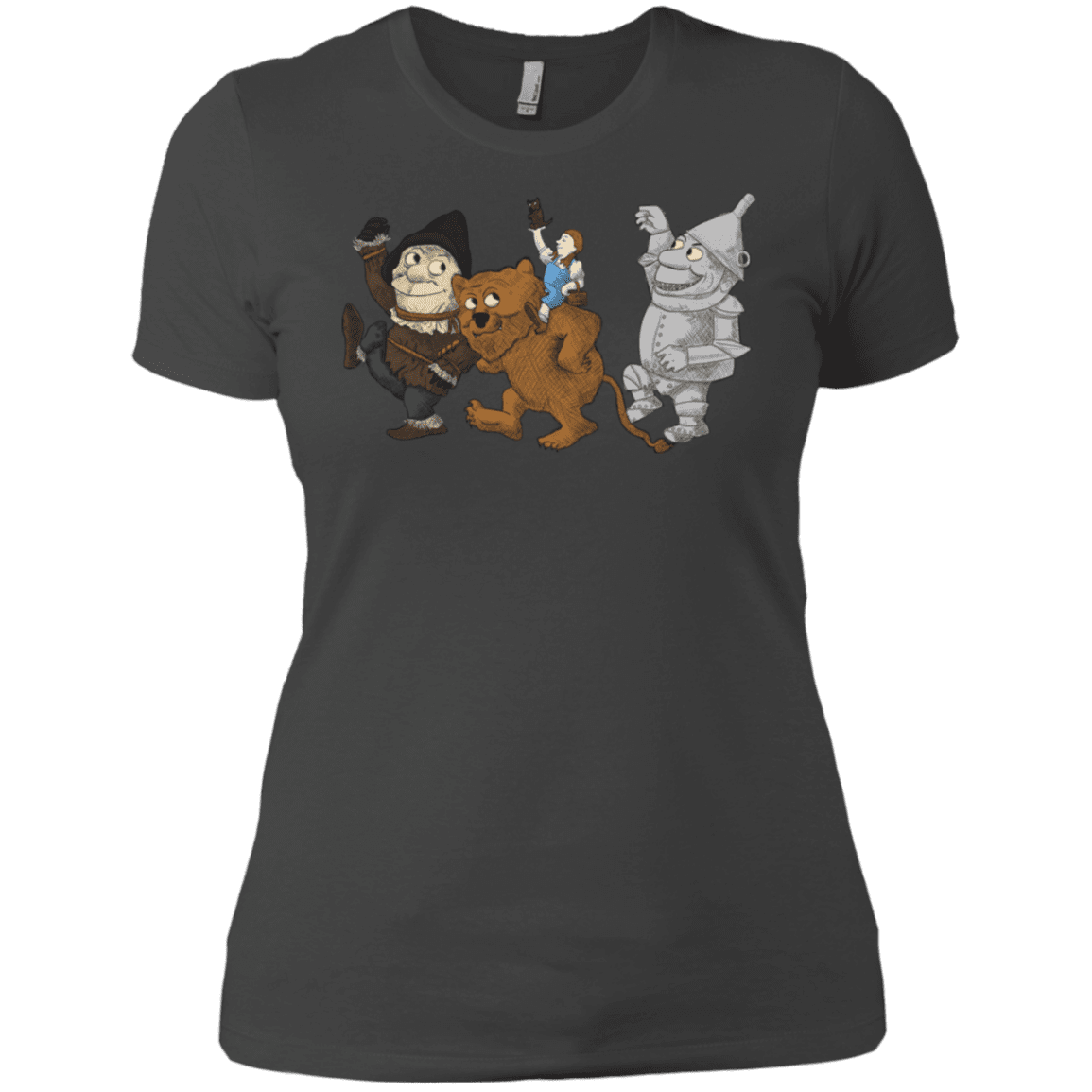 T-Shirts Heavy Metal / X-Small Where the Friends Things Are Women's Premium T-Shirt