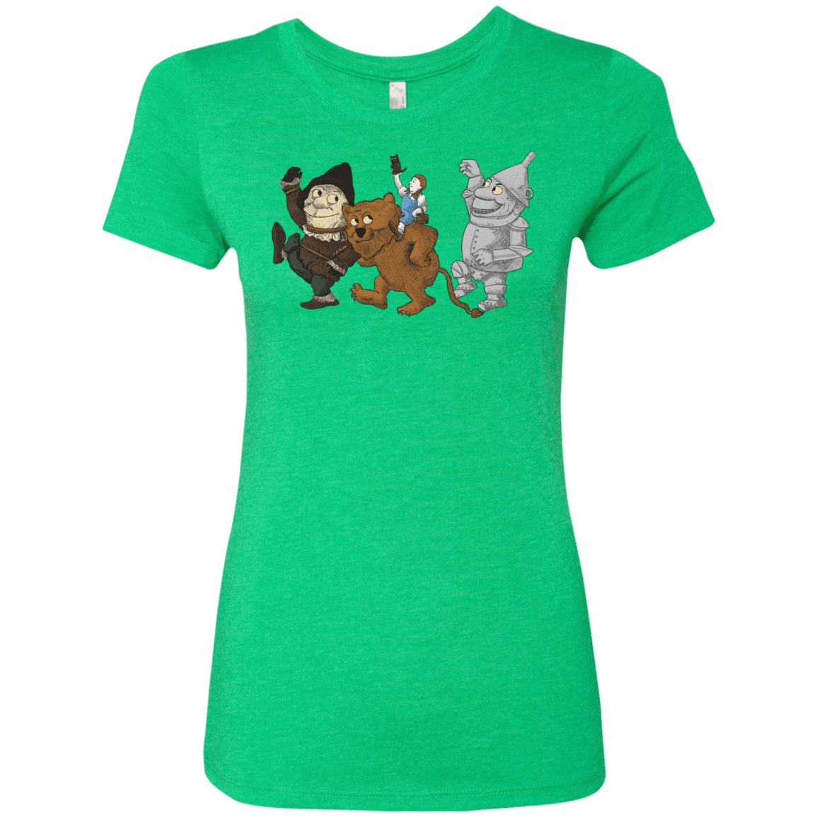 T-Shirts Envy / S Where the Friends Things Are Women's Triblend T-Shirt