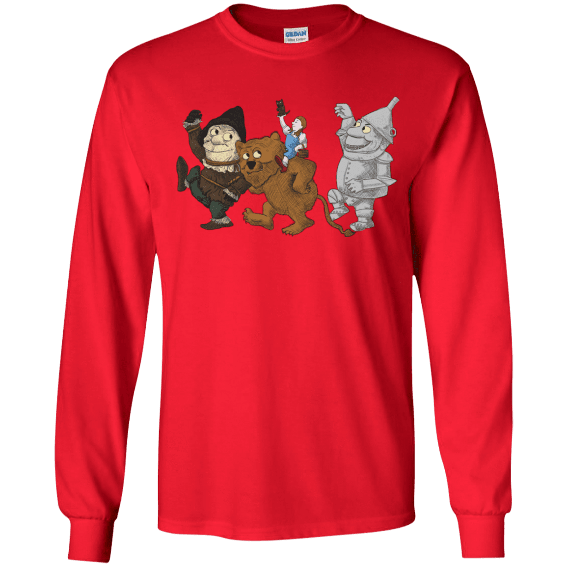 T-Shirts Red / YS Where the Friends Things Are Youth Long Sleeve T-Shirt