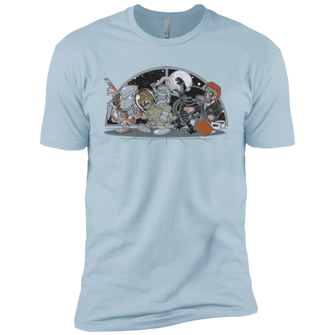 T-Shirts Light Blue / YXS Where The Nasty Aliens are Boys Premium T-Shirt