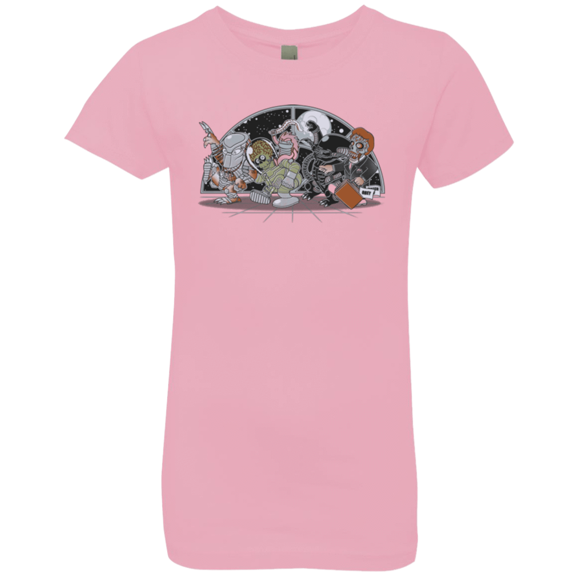 T-Shirts Light Pink / YXS Where The Nasty Aliens are Girls Premium T-Shirt