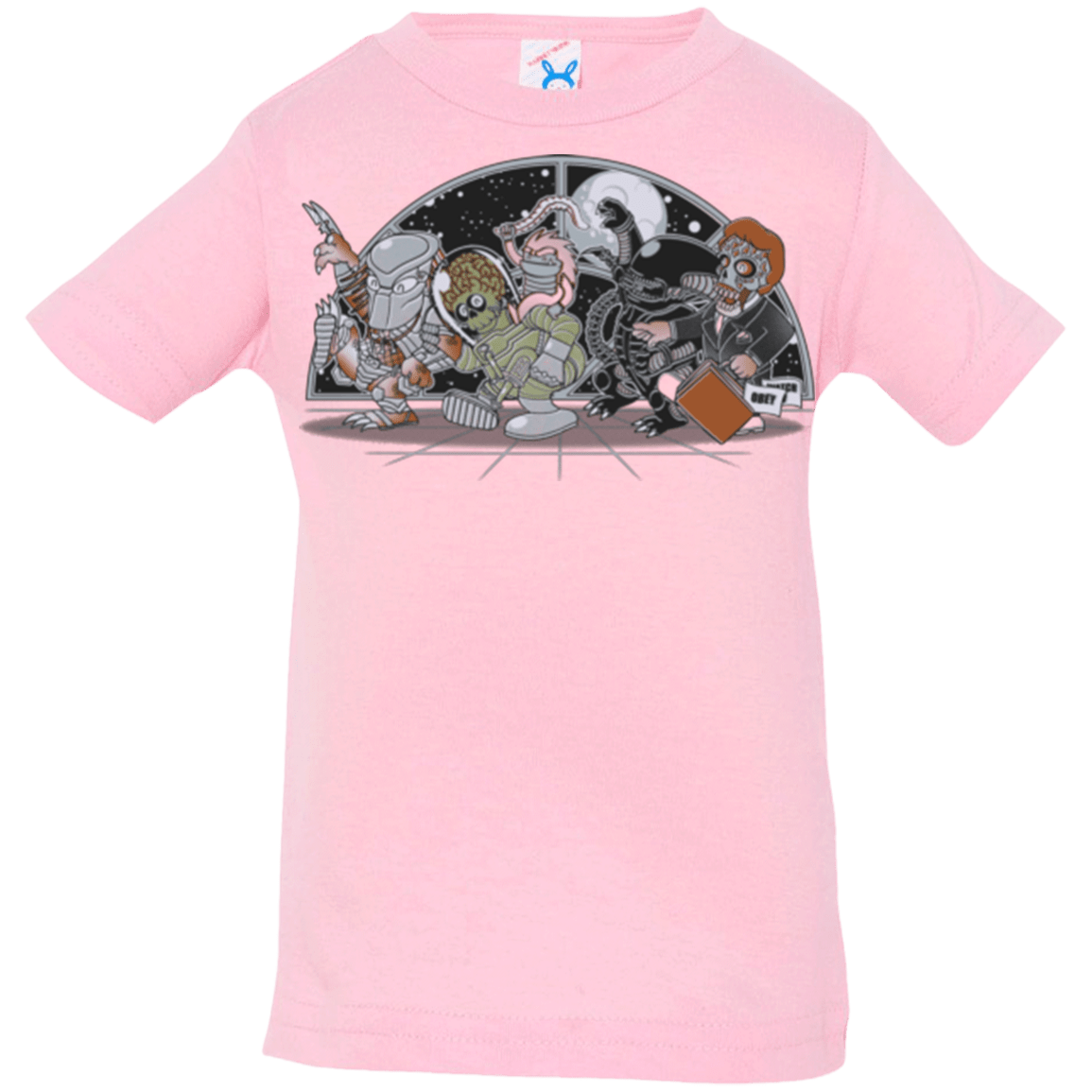 T-Shirts Pink / 6 Months Where The Nasty Aliens are Infant Premium T-Shirt