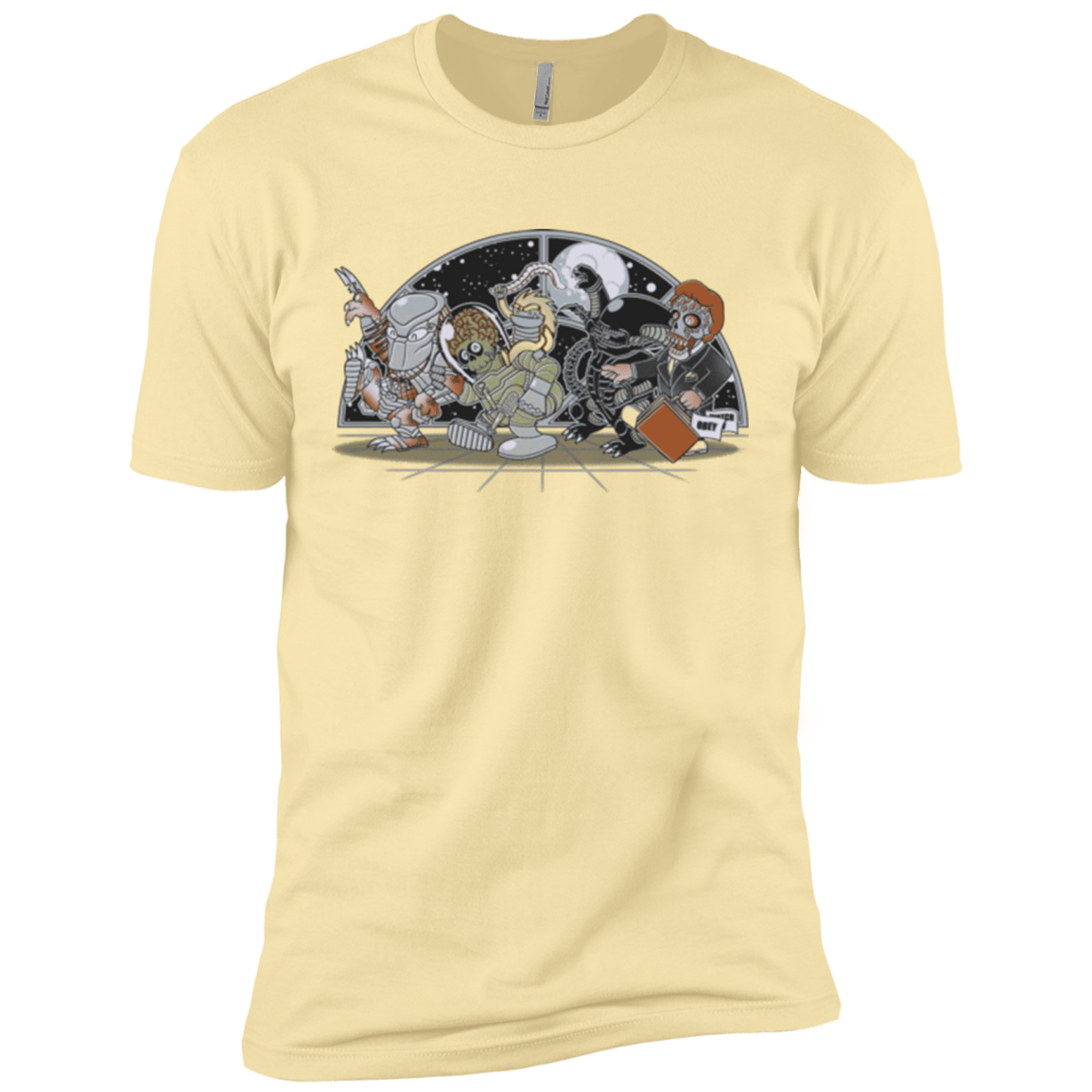 Where The Nasty Aliens are Men's Premium T-Shirt