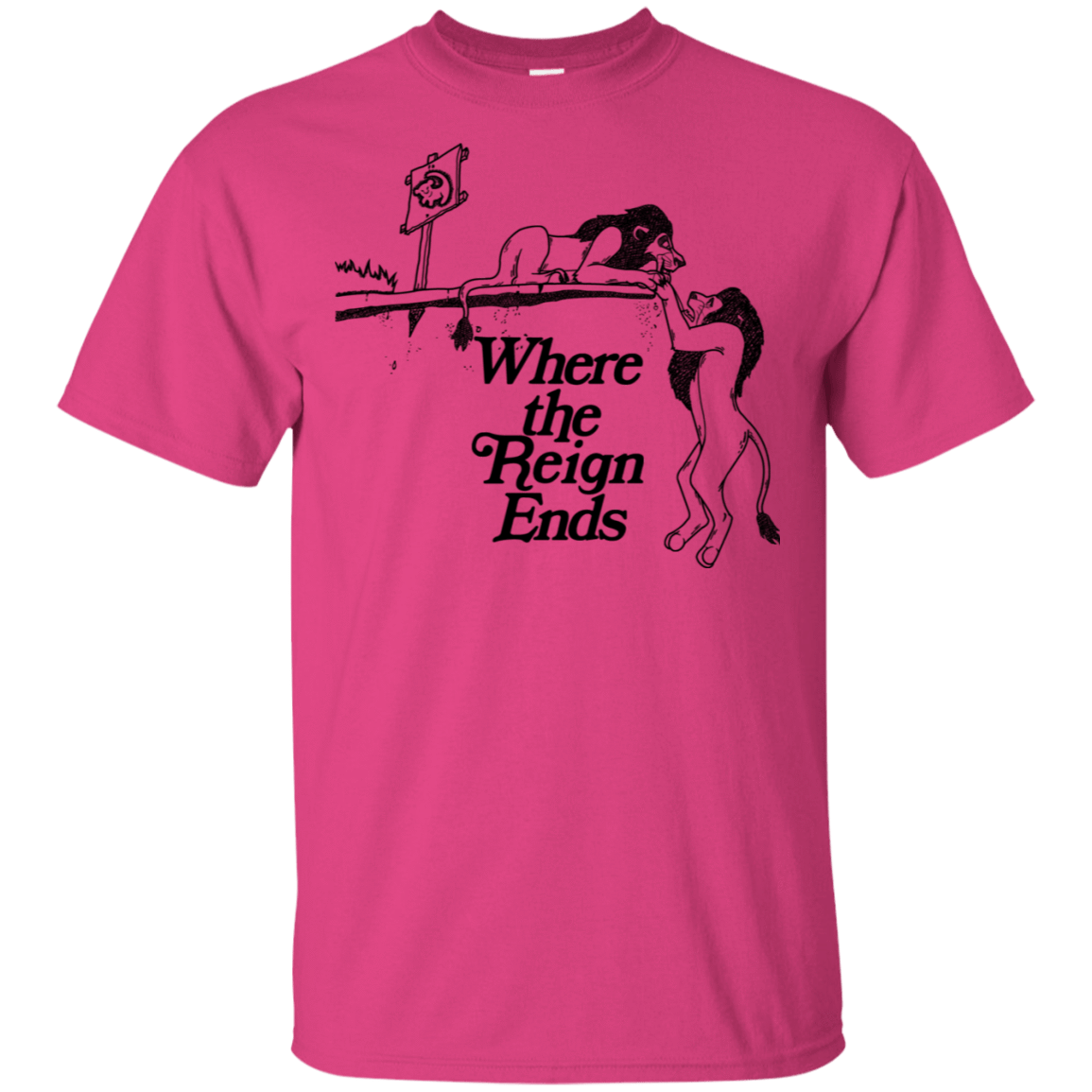 T-Shirts Heliconia / S Where the Reign Ends T-Shirt