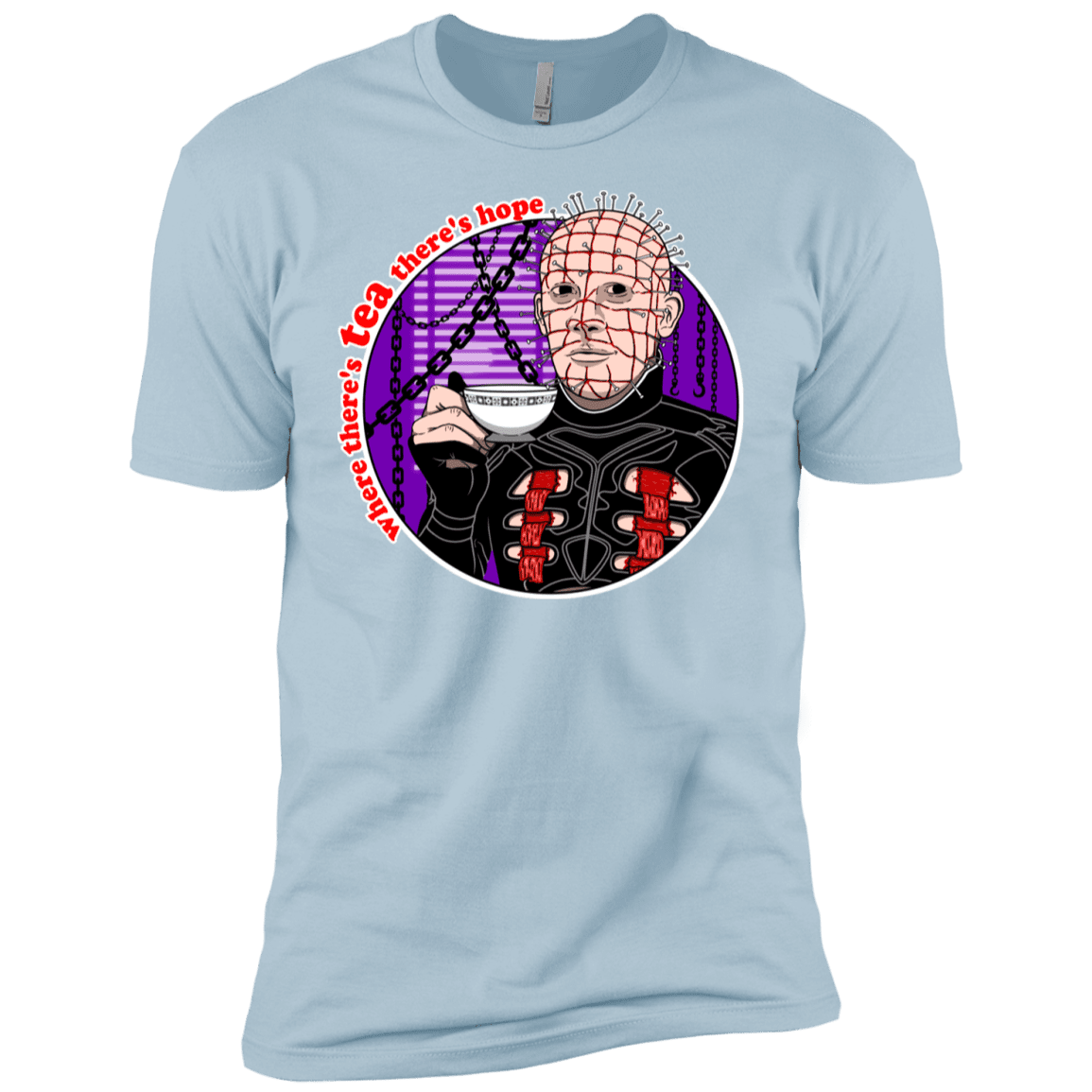 T-Shirts Light Blue / YXS Where There's Tea Boys Premium T-Shirt