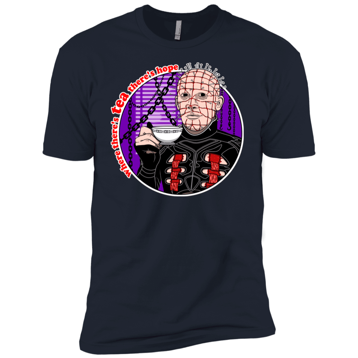 T-Shirts Midnight Navy / YXS Where There's Tea Boys Premium T-Shirt