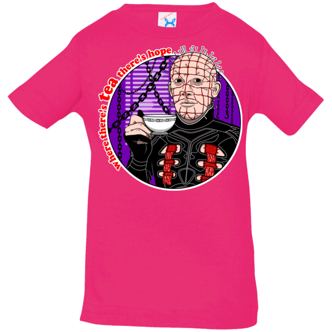 T-Shirts Hot Pink / 6 Months Where There's Tea Infant Premium T-Shirt