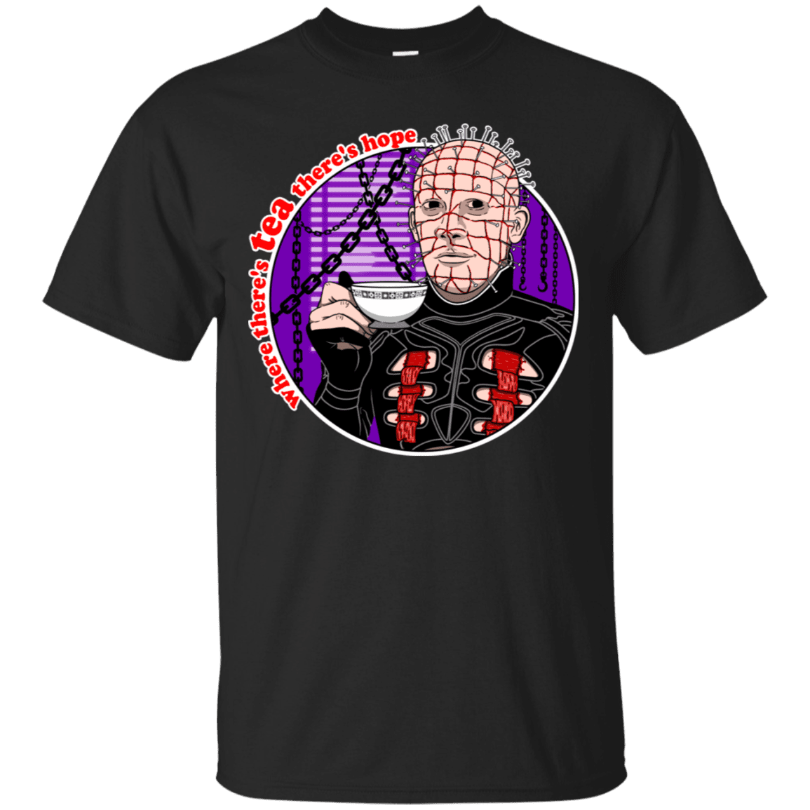 T-Shirts Black / S Where There's Tea T-Shirt