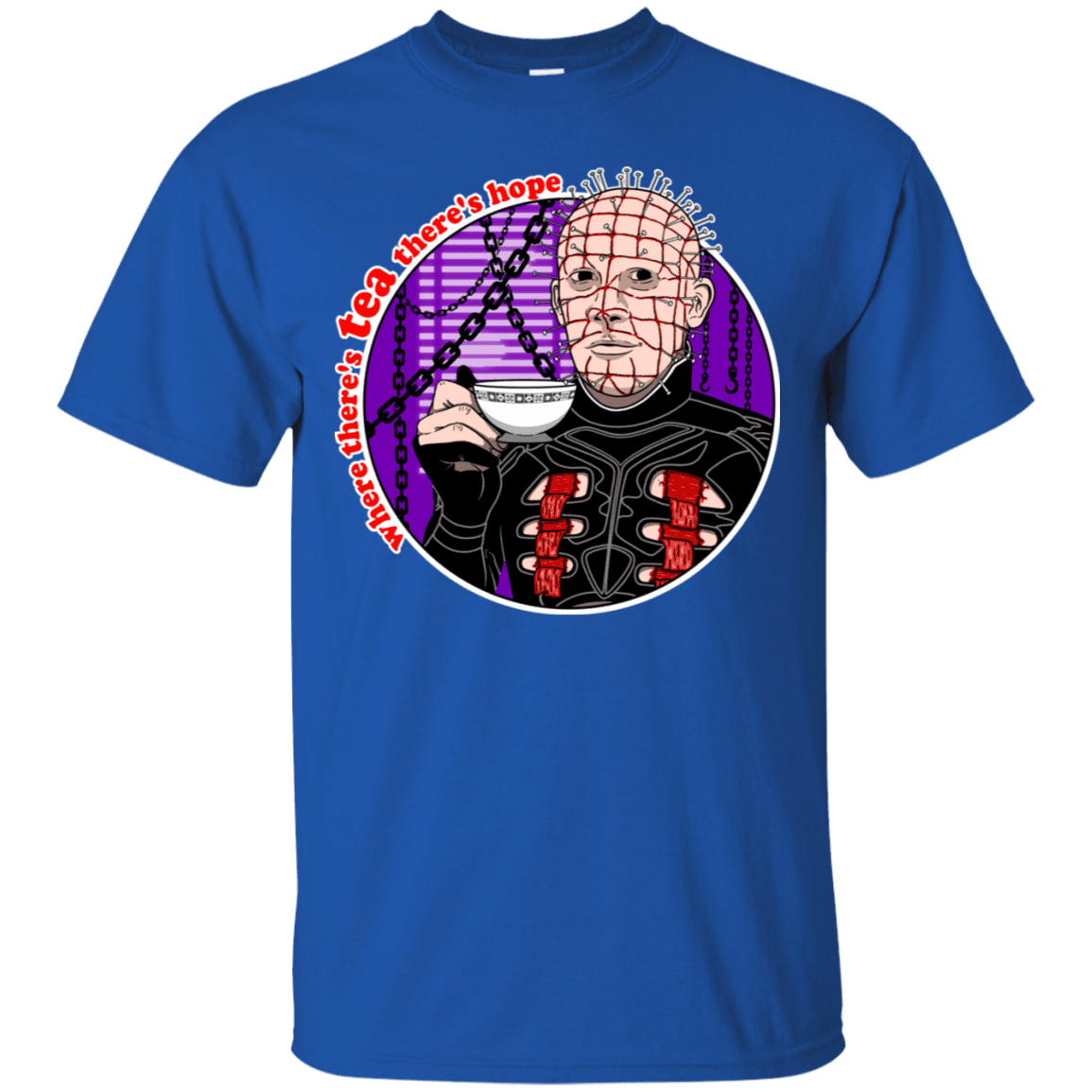 T-Shirts Royal / S Where There's Tea T-Shirt