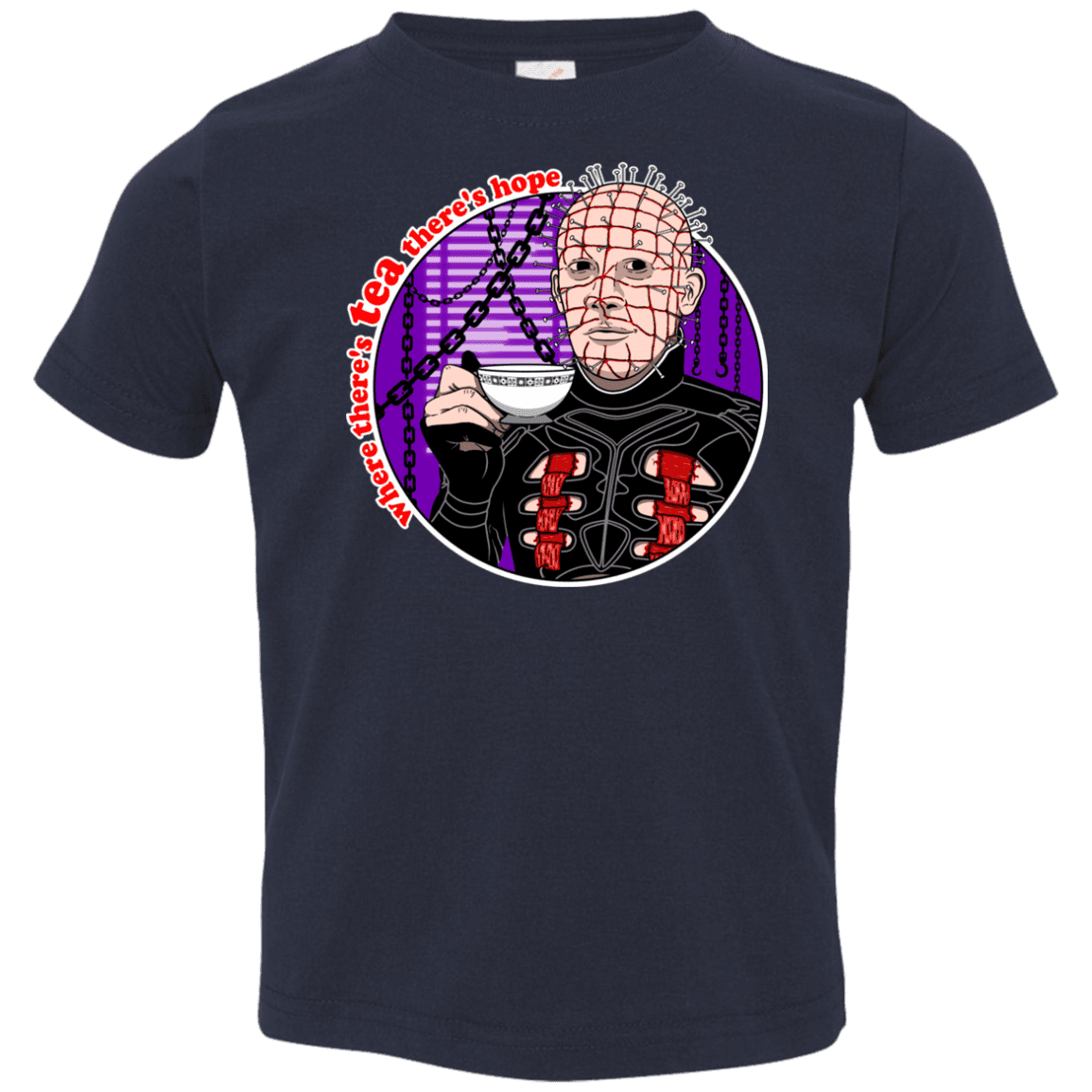 T-Shirts Navy / 2T Where There's Tea Toddler Premium T-Shirt