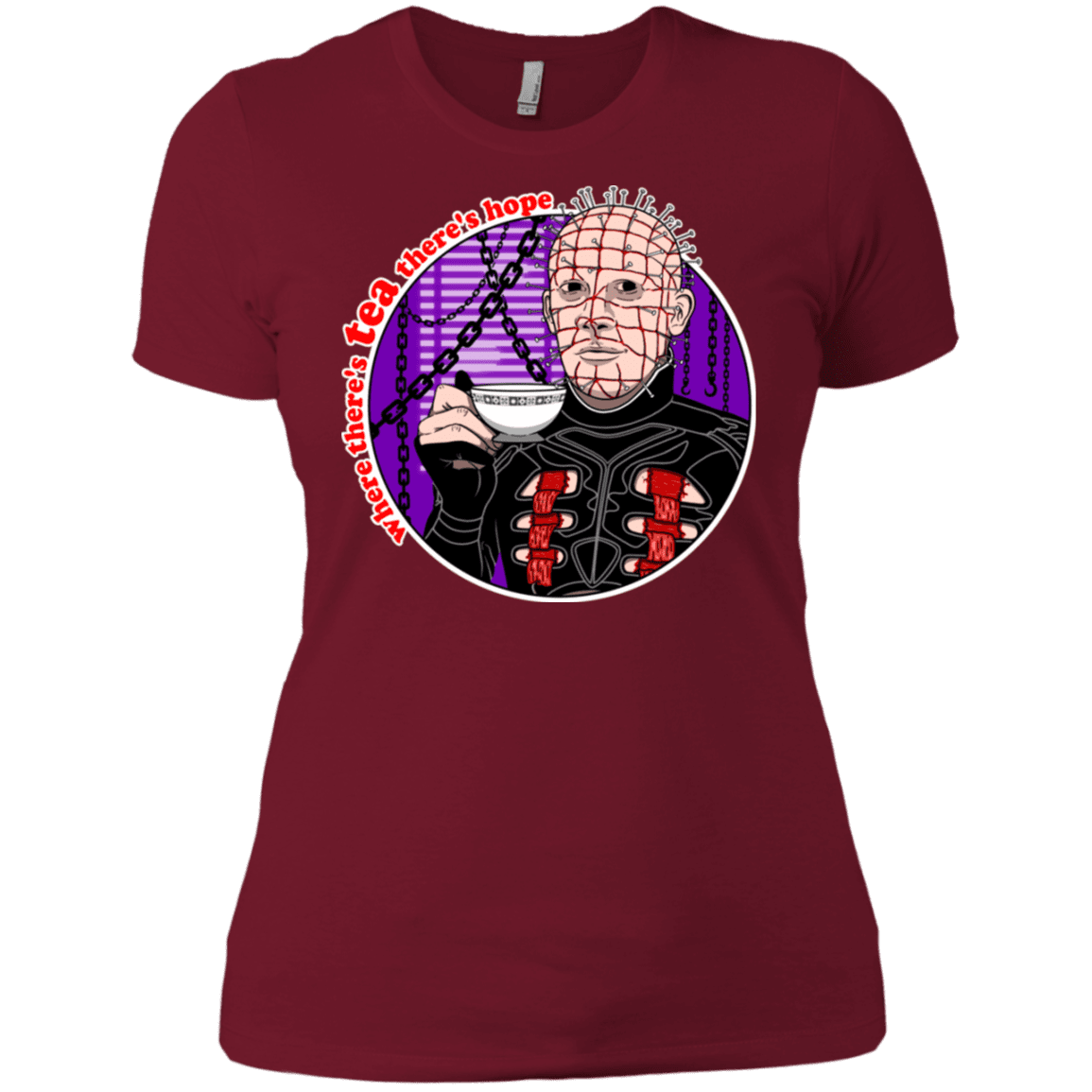 T-Shirts Scarlet / X-Small Where There's Tea Women's Premium T-Shirt