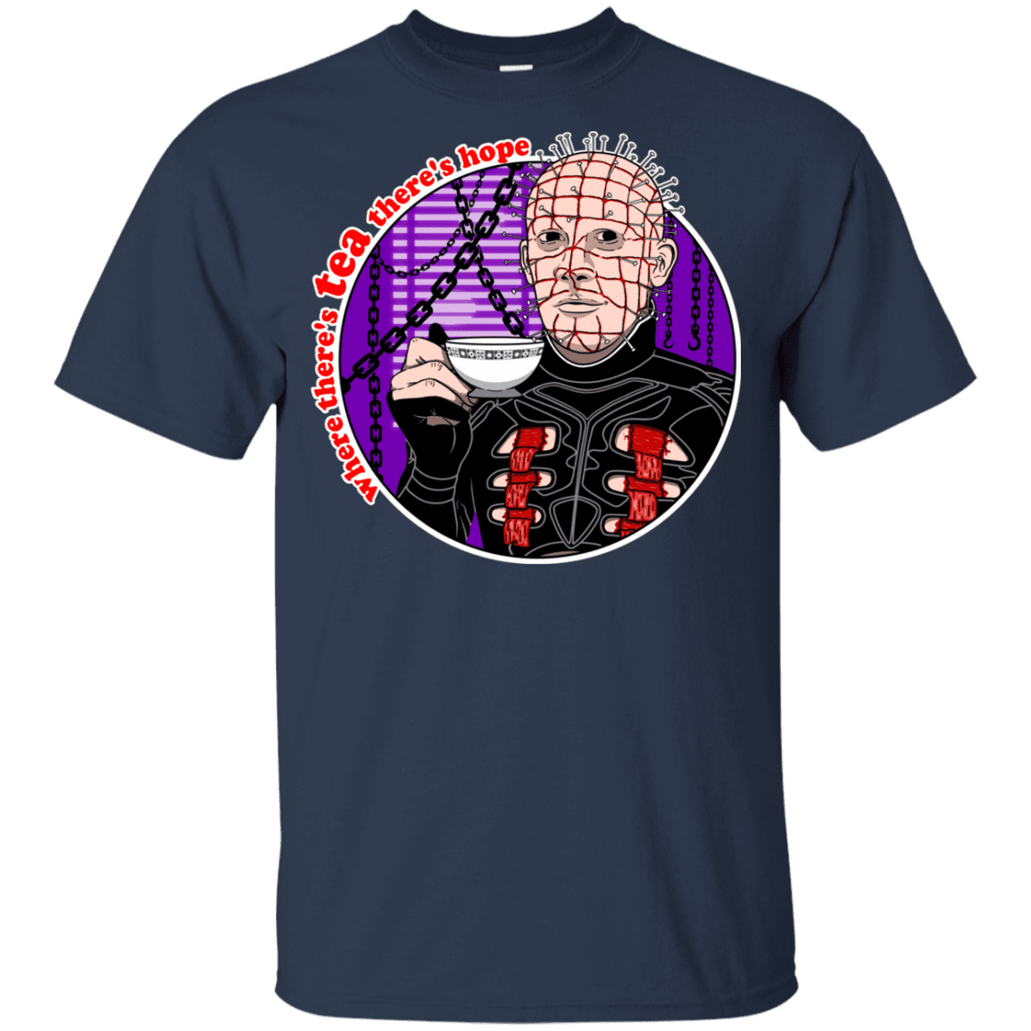 T-Shirts Navy / YXS Where There's Tea Youth T-Shirt