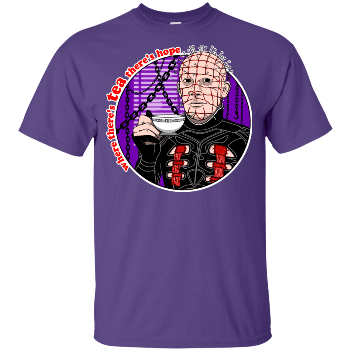 T-Shirts Purple / YXS Where There's Tea Youth T-Shirt