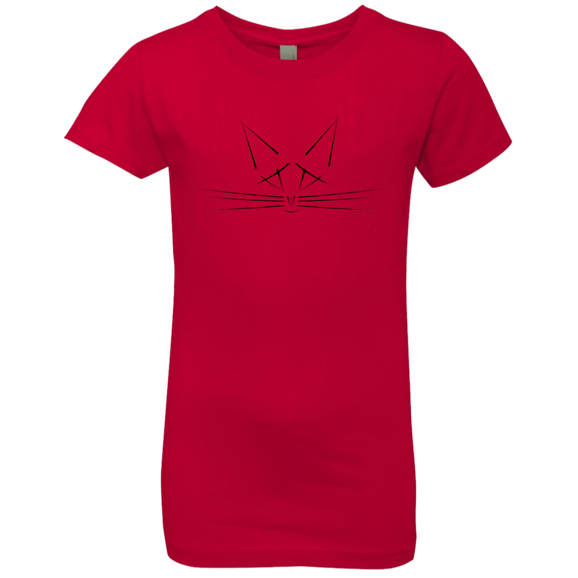 T-Shirts Red / YXS Whiskers Girls Premium T-Shirt