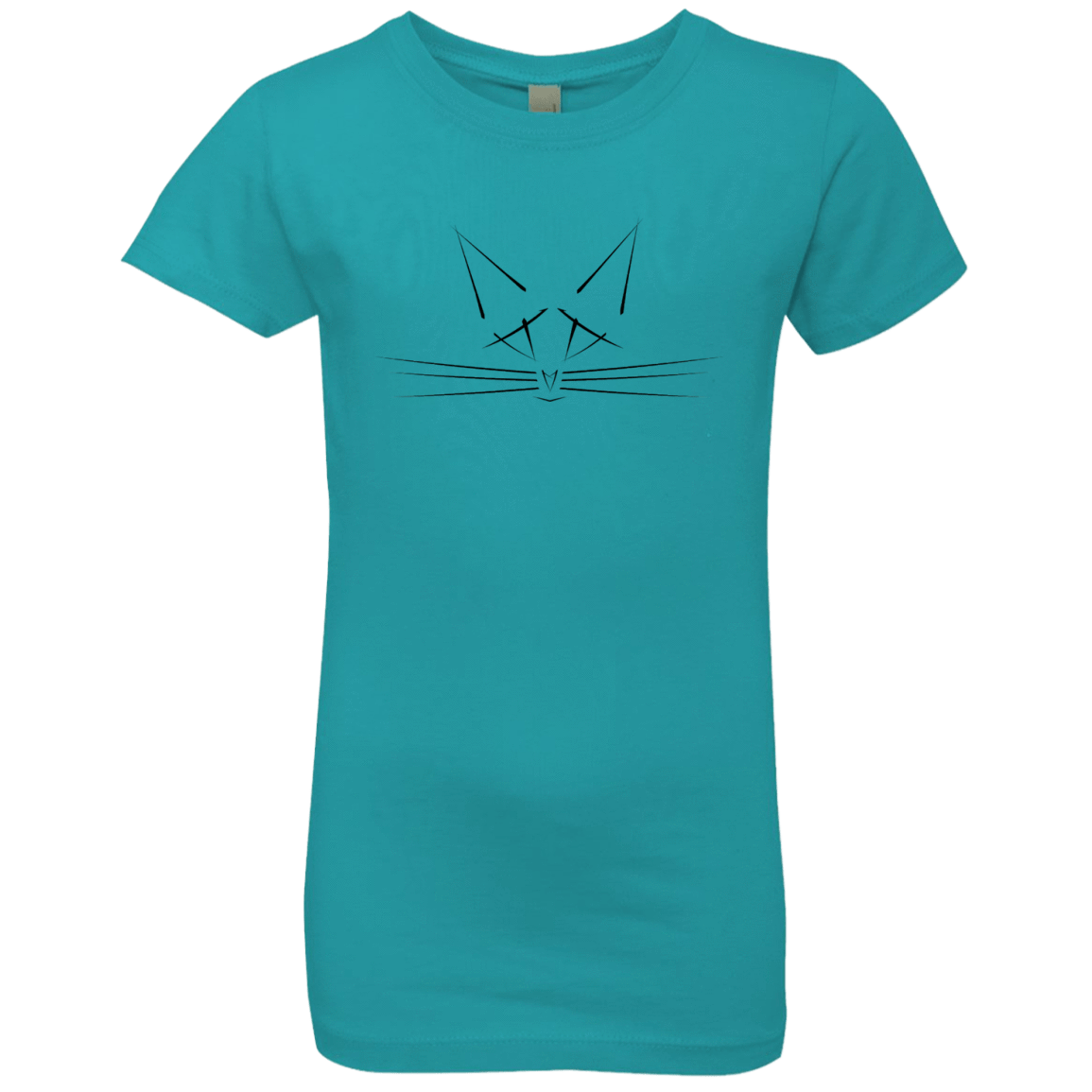 T-Shirts Tahiti Blue / YXS Whiskers Girls Premium T-Shirt