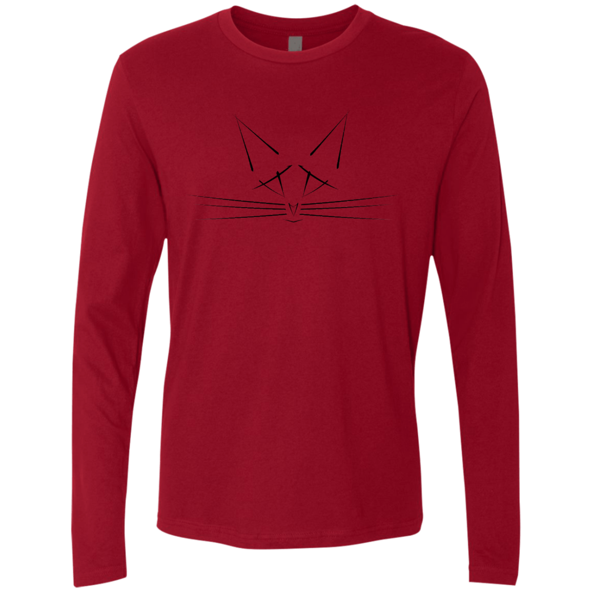 Whiskers Men's Premium Long Sleeve