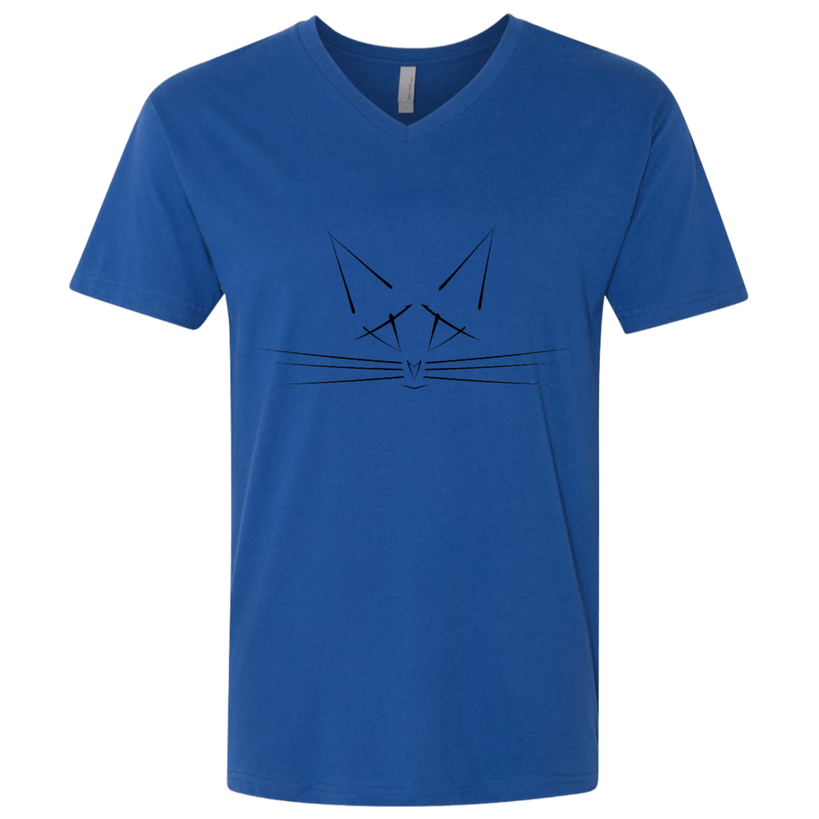 T-Shirts Royal / X-Small Whiskers Men's Premium V-Neck