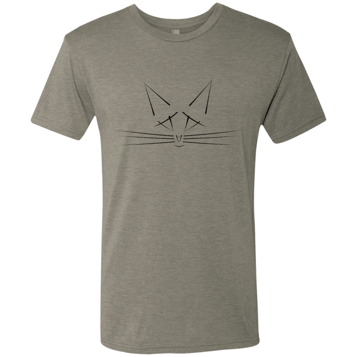 T-Shirts Venetian Grey / S Whiskers Men's Triblend T-Shirt