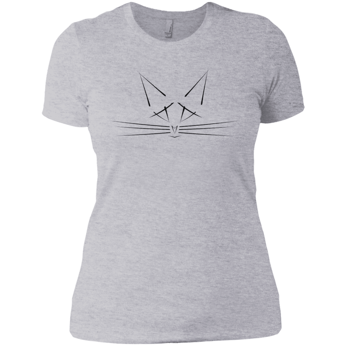 T-Shirts Heather Grey / X-Small Whiskers Women's Premium T-Shirt