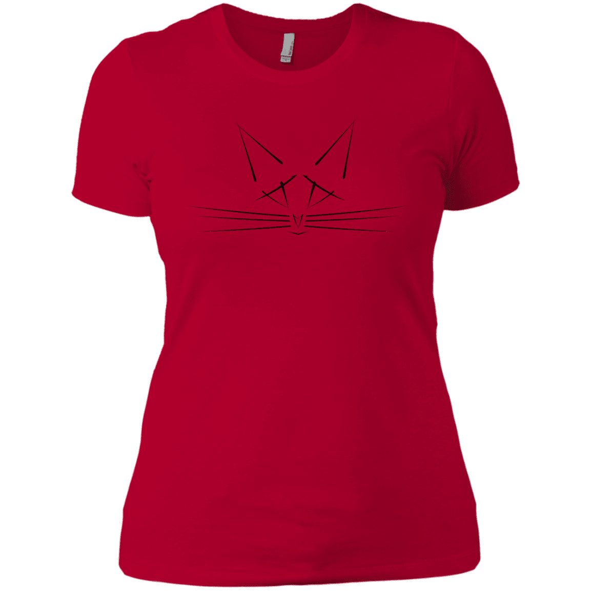 T-Shirts Red / X-Small Whiskers Women's Premium T-Shirt