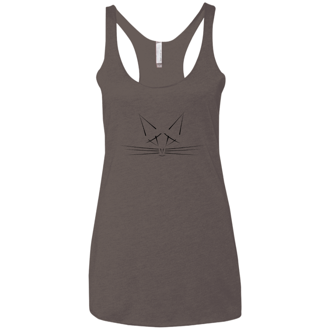 Whiskers Women's Triblend Racerback Tank