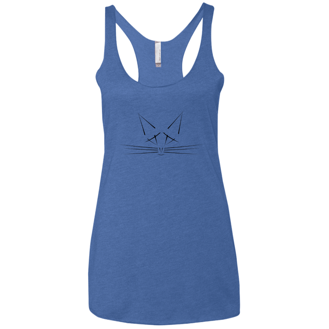 Whiskers Women's Triblend Racerback Tank