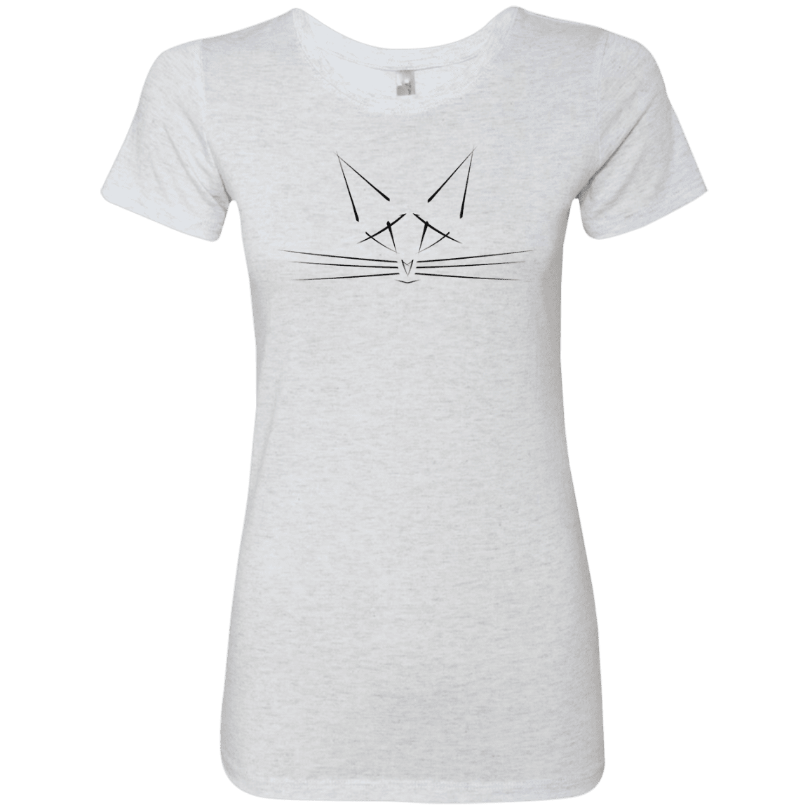 T-Shirts Heather White / S Whiskers Women's Triblend T-Shirt