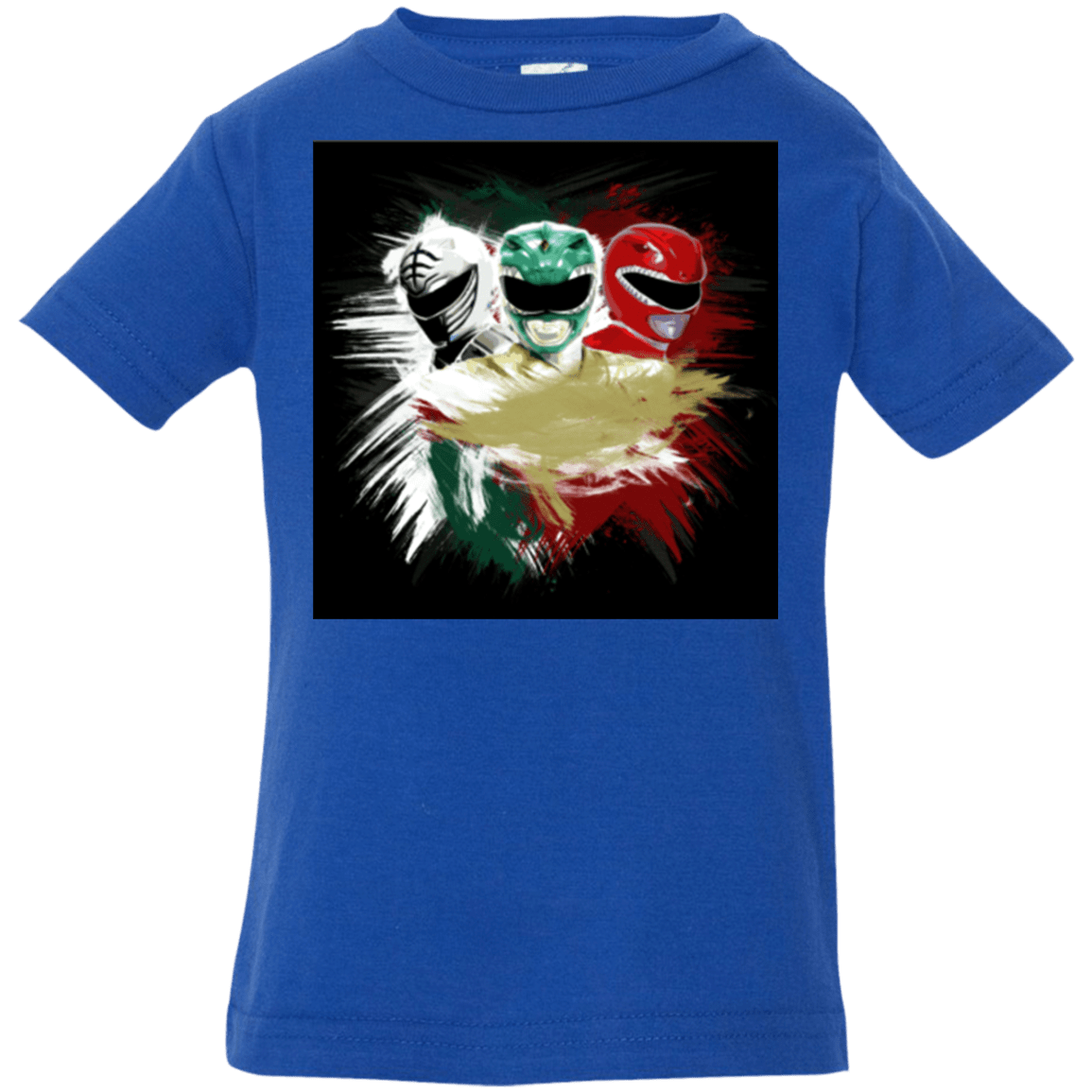 T-Shirts Royal / 6 Months White Green Red Infant Premium T-Shirt