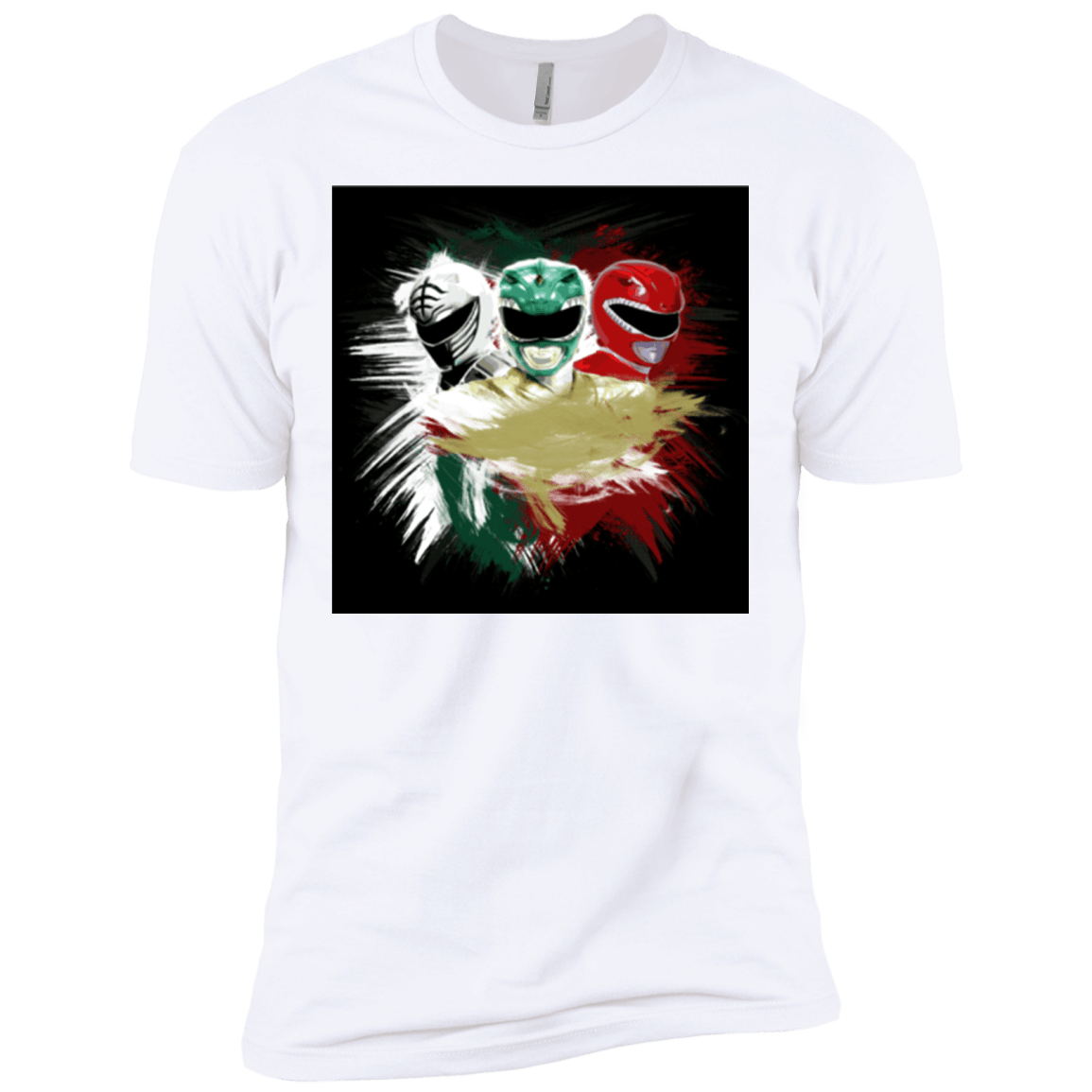 T-Shirts White / X-Small White Green Red Men's Premium T-Shirt