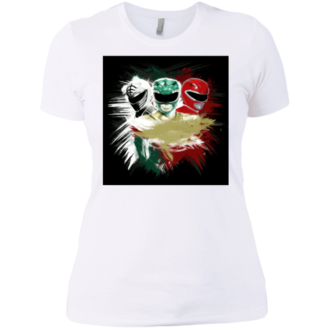 T-Shirts White / X-Small White Green Red Women's Premium T-Shirt