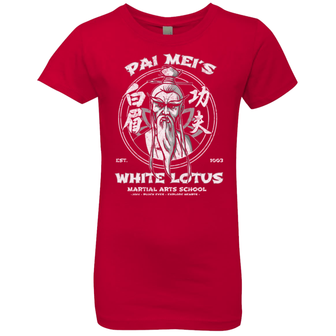 T-Shirts Red / YXS White Lotus Girls Premium T-Shirt