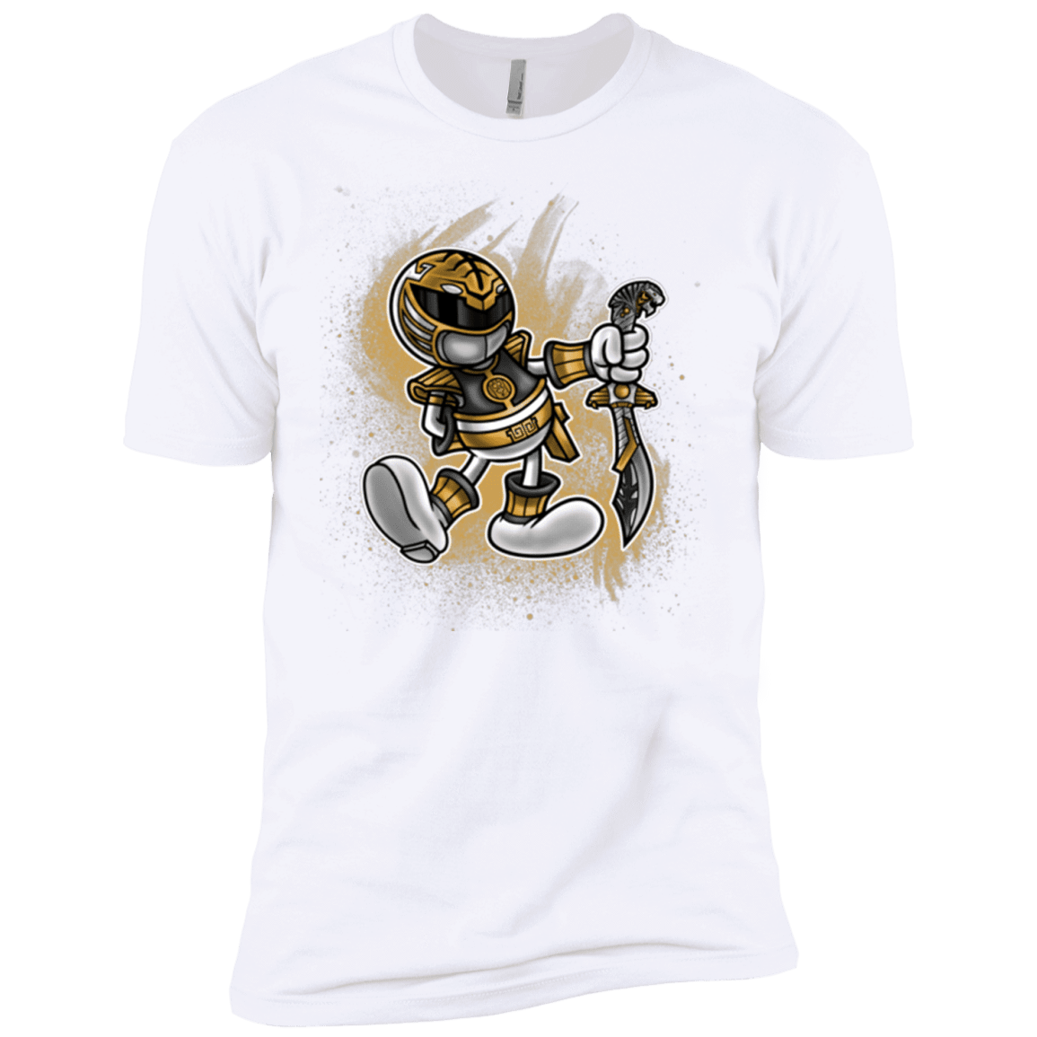 T-Shirts White / YXS White Ranger Artwork Boys Premium T-Shirt