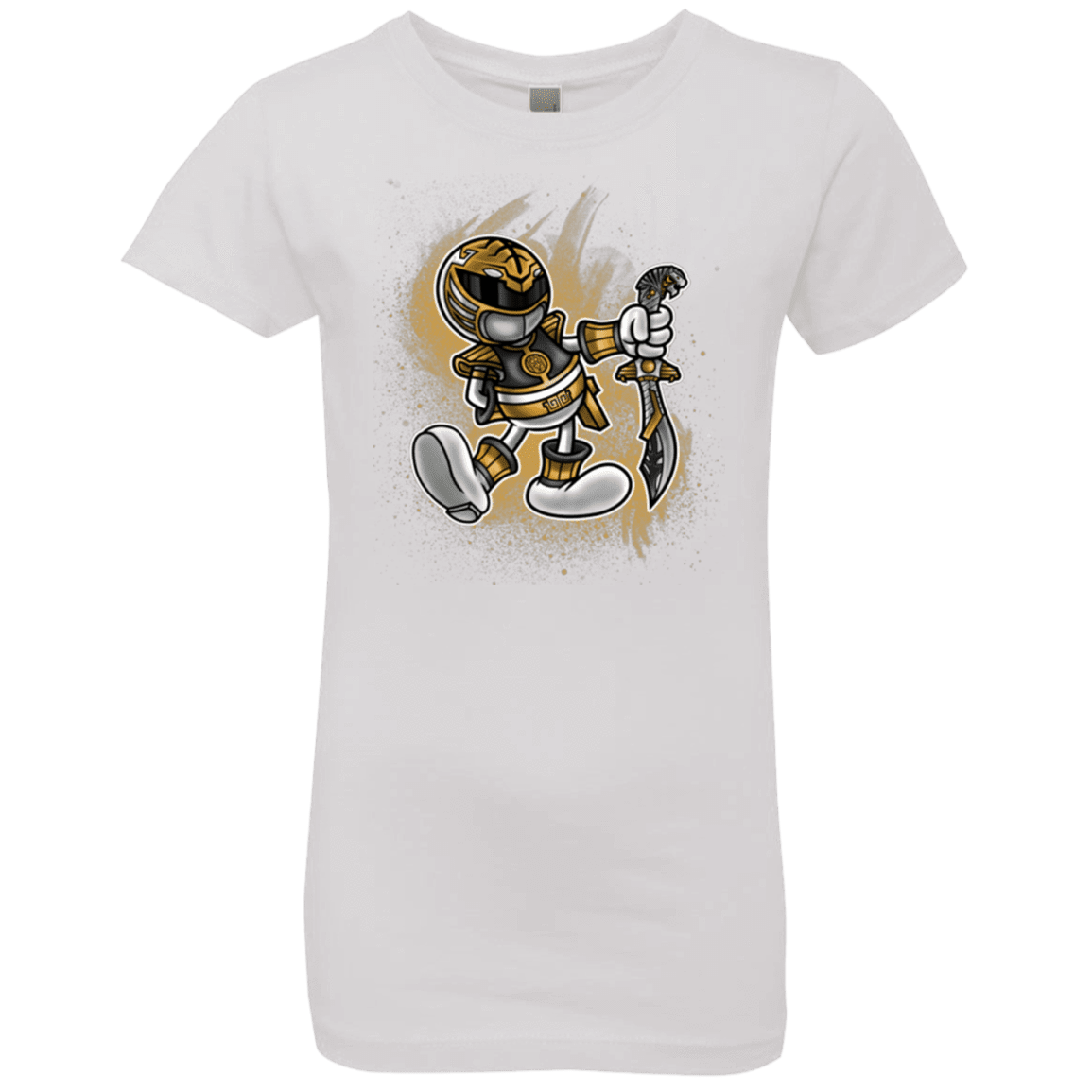 T-Shirts White / YXS White Ranger Artwork Girls Premium T-Shirt