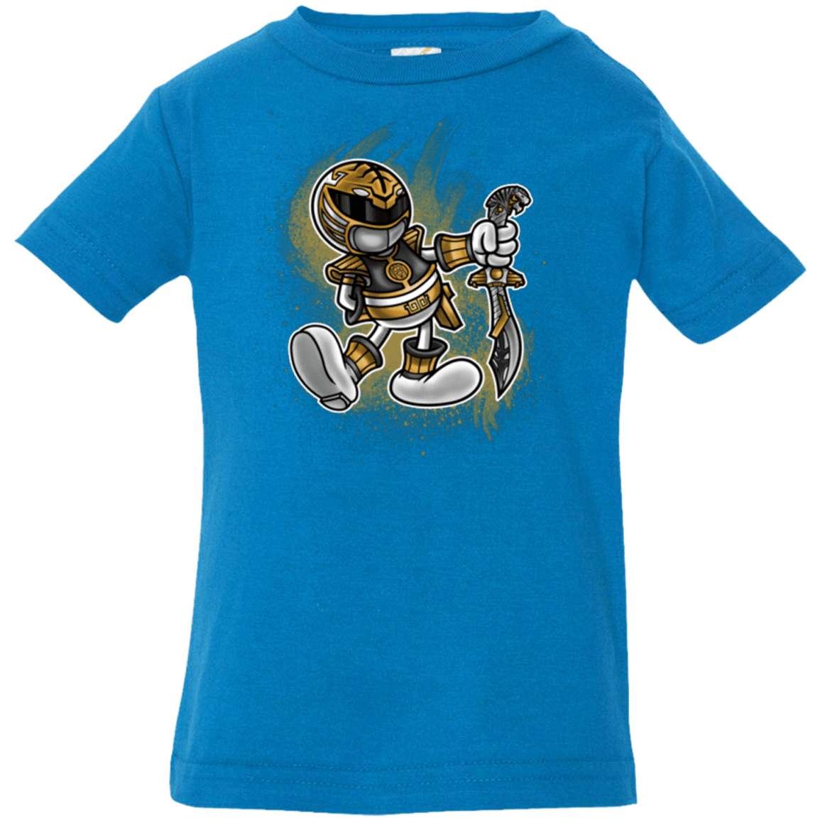 T-Shirts Cobalt / 6 Months White Ranger Artwork Infant PremiumT-Shirt