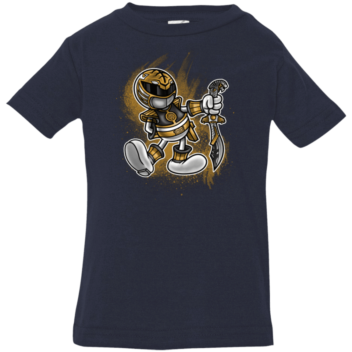 T-Shirts Navy / 6 Months White Ranger Artwork Infant PremiumT-Shirt