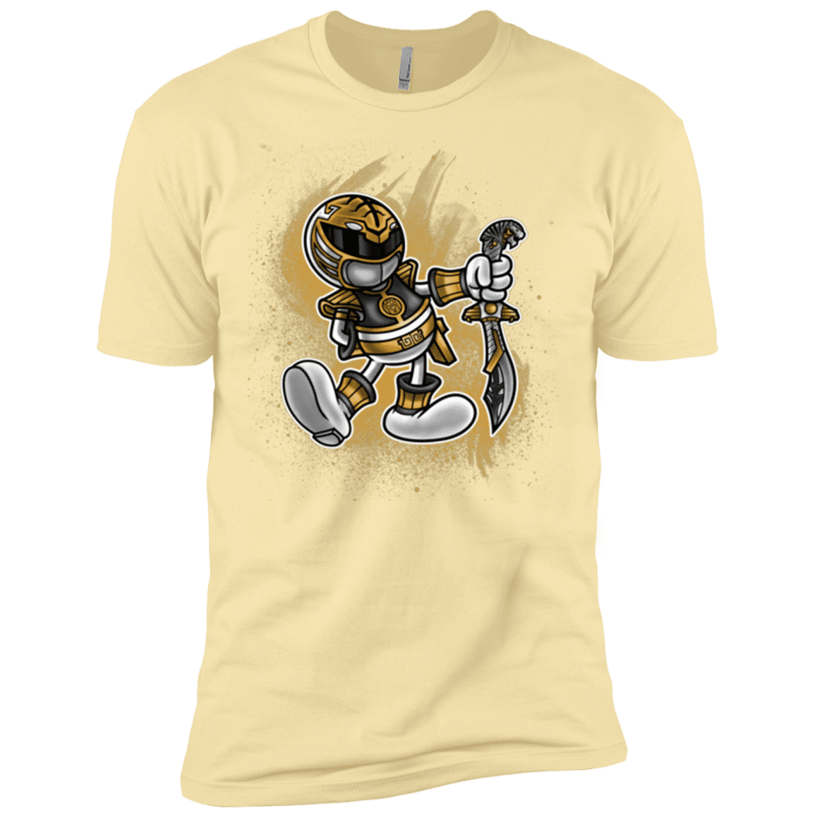 T-Shirts Banana Cream / X-Small White Ranger Artwork Men's Premium T-Shirt